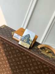 Uubags Louis Vuitton M29593 Pocket Organizer In Monogram Highlands Green 7.5x11.1x1cm - 1