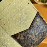 Uubags Louis Vuitton M29593 Pocket Organizer In Monogram Highlands Green 7.5x11.1x1cm - 6