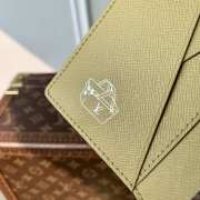 Uubags Louis Vuitton M29593 Pocket Organizer In Monogram Highlands Green 7.5x11.1x1cm - 3