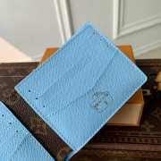 Uubags Louis Vuitton M29742 Slender Wallet In Monogram Highlands Blue 11x8.5x2cm - 5