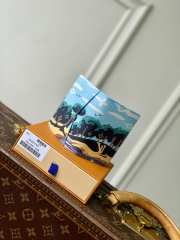 Uubags Louis Vuitton M29735 Pocket Organizer Wallet In Monogram Highlands Blue 7.5x11.1x1cm - 4