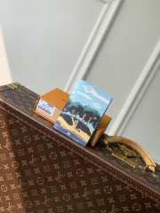 Uubags Louis Vuitton M29716 Passport Holder In Monogram Highlands Blue 10x14x2.5cm - 1