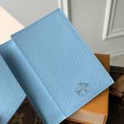 Uubags Louis Vuitton M29716 Passport Holder In Monogram Highlands Blue 10x14x2.5cm - 4