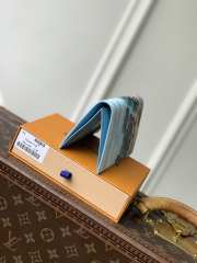 Uubags Louis Vuitton M29716 Passport Holder In Monogram Highlands Blue 10x14x2.5cm - 3