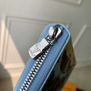 Uubags Louis Vuitton M29720 Zippy Wallet Horizontal In Monogram Highlands Blue 21x10x2.5cm - 6