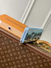 Uubags Louis Vuitton M29720 Zippy Wallet Horizontal In Monogram Highlands Blue 21x10x2.5cm - 5