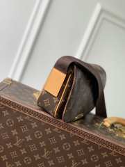 Uubags Louis Vuitton M3A430 Mini Bastille Bag In Brown Monogram 15x24x6.5cm - 6
