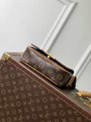 Uubags Louis Vuitton M3A430 Mini Bastille Bag In Brown Monogram 15x24x6.5cm - 4