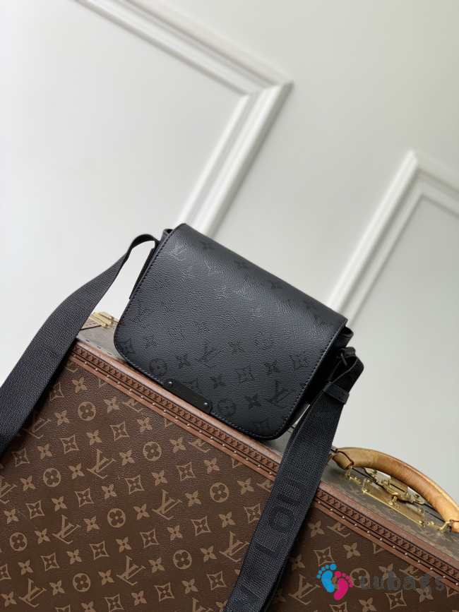 Uubags Louis Vuitton M3A597 Mini Bastille Bag In Black Monogram 15x24x6.5cm - 1