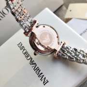 Uubags Emporio Armani Gianni T-Bar Blue Dial Two-Tone Ladies Watch AR11092 - 6