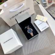 Uubags Emporio Armani Gianni T-Bar Blue Dial Two-Tone Ladies Watch AR11092 - 3