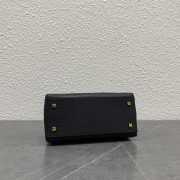 Uubags Celine Small Flair Bag In Grained Calfskin Black 24x12x9cm - 5