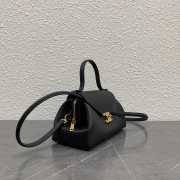 Uubags Celine Small Flair Bag In Grained Calfskin Black 24x12x9cm - 4