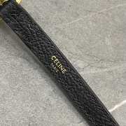 Uubags Celine Small Flair Bag In Grained Calfskin Black 24x12x9cm - 2