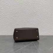Uubags Celine Small Flair Bag In Grained Calfskin Chestnut 24x12x9cm - 5