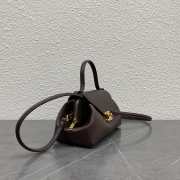 Uubags Celine Small Flair Bag In Grained Calfskin Chestnut 24x12x9cm - 2