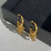 Uubags YSL Cassandre berry charm hoop earrings in metal - 1