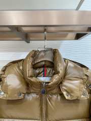 Uubags Moncler Maya Hooded Short Down Jacket In Brown - 6