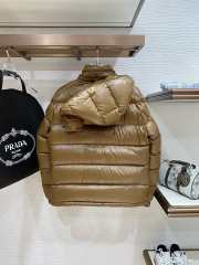 Uubags Moncler Maya Hooded Short Down Jacket In Brown - 4