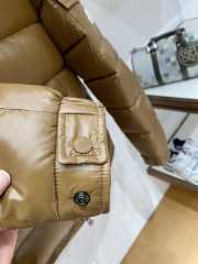 Uubags Moncler Maya Hooded Short Down Jacket In Brown - 3