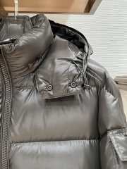 Uubags Moncler Maya Hooded Short Down Jacket In Dark Grey - 2