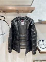 Uubags Moncler Maya Hooded Short Down Jacket In Black - 6