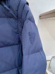 Uubags Burberry Detachable Sleeve Bideford Puffer Jacket In Blue - 4