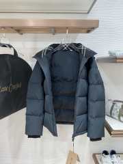 Uubags Burberry Detachable Sleeve Bideford Puffer Jacket In Navy Blue - 4