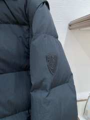 Uubags Burberry Detachable Sleeve Bideford Puffer Jacket In Navy Blue - 5
