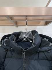 Uubags Burberry Detachable Sleeve Bideford Puffer Jacket In Navy Blue - 3