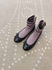 Uubags Chanel Sneakers Lamb & Mesh In Black & Pink 1cm - 1