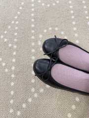 Uubags Chanel Sneakers Lamb & Mesh In Black & Pink 1cm - 2