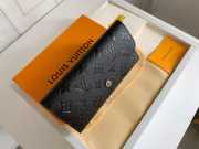 Uubags Louis Vuitton M62369 Emilie Wallet In Black 19x10x2cm - 4