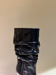 Uubags Balmain Wedge boots in black 7cm - 3