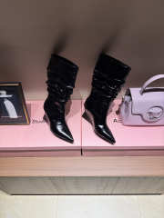 Uubags Balmain Wedge boots in black 7cm - 6