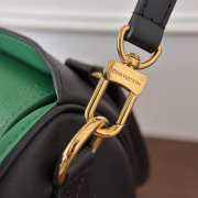 Uubags Louis Vuitton M3A220 Speedpocket Bag In Black/Gazon Green Lambskin leather 26x19x16cm - 6