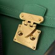 Uubags Louis Vuitton M3A220 Speedpocket Bag In Black/Gazon Green Lambskin leather 26x19x16cm - 3