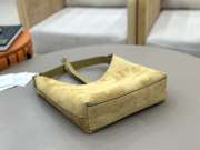 Uubags Chloe medium Marcie hobo bag in beige suede leather 28x21x10cm - 2