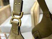 Uubags Chloe large Marcie hobo bag in beige suede leather 36x29x10cm - 6