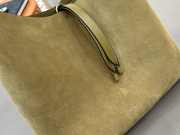 Uubags Chloe large Marcie hobo bag in beige suede leather 36x29x10cm - 2
