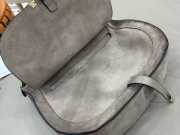 Uubags Chloe small Marcie shoulder bag in grey suede leather 37x25x9.5cm - 2