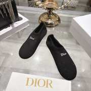 Uubags Dior Knit Flat Black Knit Embroidered  - 6