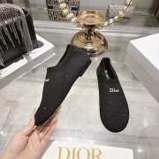 Uubags Dior Knit Flat Black Knit Embroidered  - 2