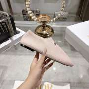 Uubags Dior Knit Flat Pink Knit Embroidered - 5