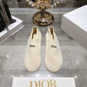 Uubags Dior Knit Flat White Knit Embroidered - 1