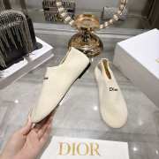 Uubags Dior Knit Flat White Knit Embroidered - 6