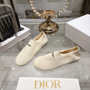 Uubags Dior Knit Flat White Knit Embroidered - 5