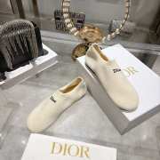 Uubags Dior Knit Flat White Knit Embroidered - 4