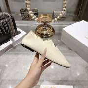 Uubags Dior Knit Flat White Knit Embroidered - 2