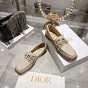 Uubags Dior Rive Boat Shoe White Calfskin - 6